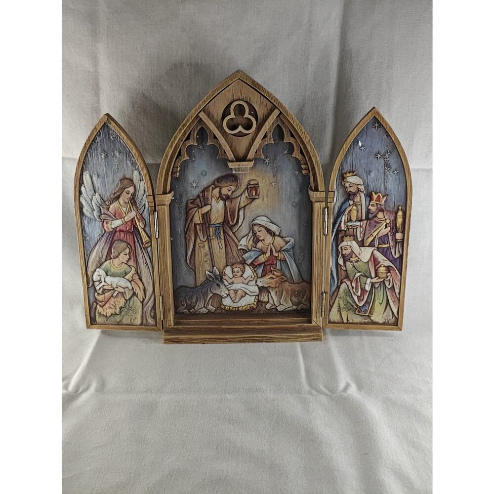 Joseph's Studio Portrayals Nativity Scene Arch Resin Display Jesus Mary Kings